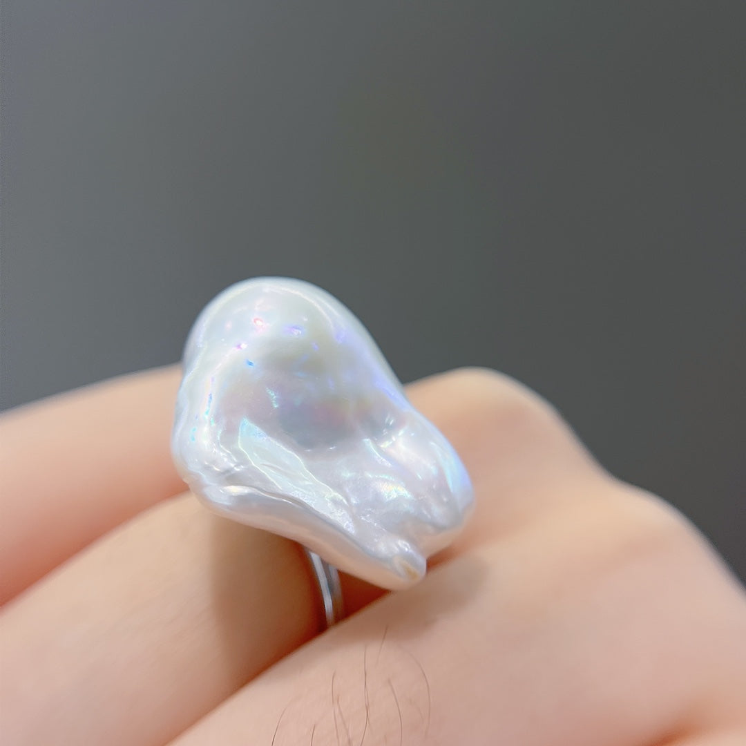 Eleganta 18K guld & barockpärlsmycken