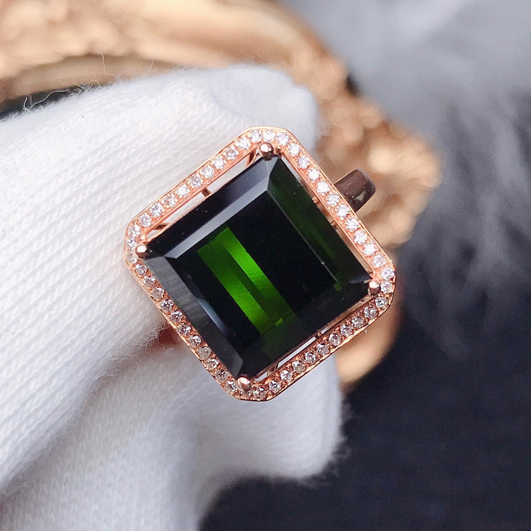 Cincin Turmalin Asli yang Indah - Barang Kemas Mesti Ada