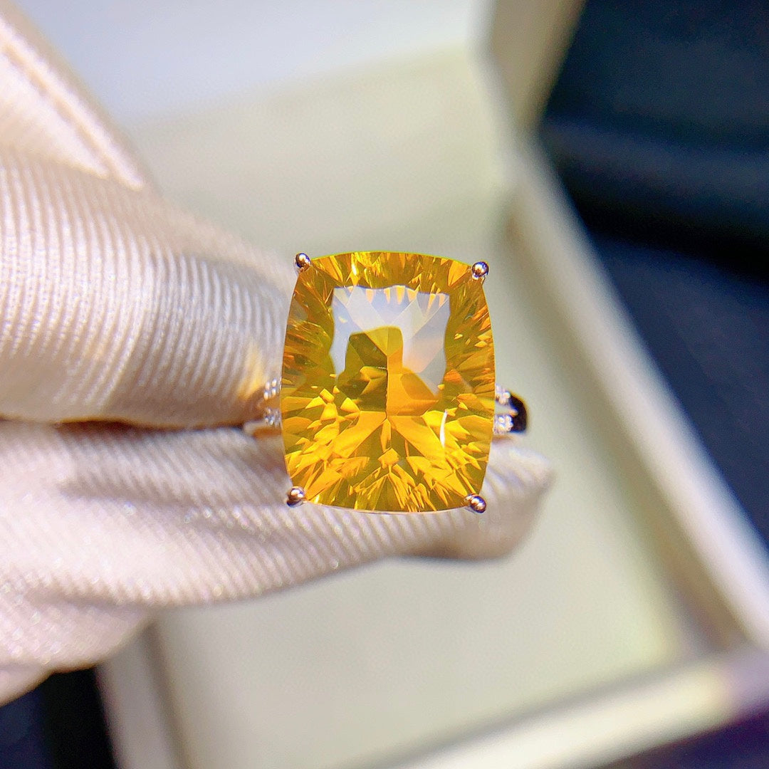 Dazzling Citrine Ring - A Must-Have Jewelry for Prosperity