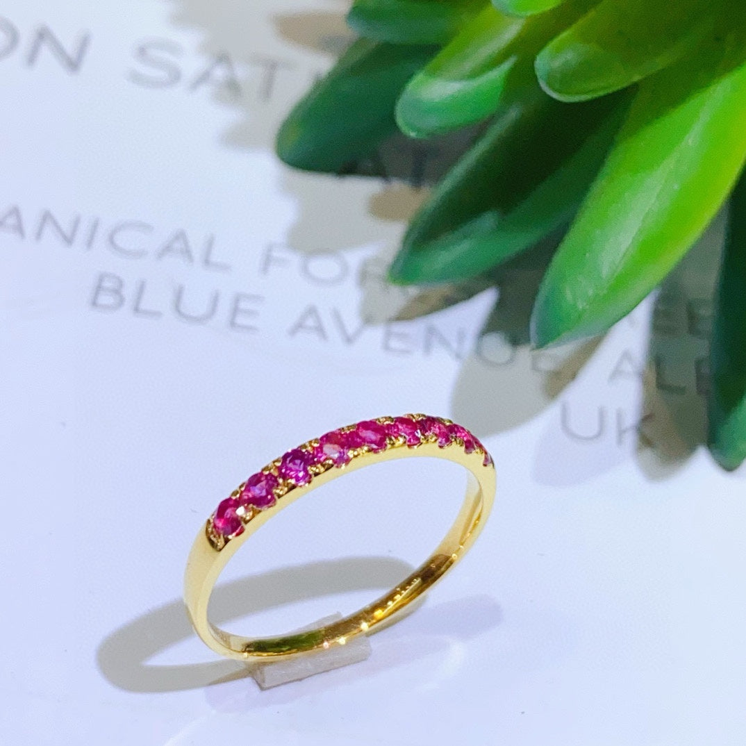 Elegant Natural Ruby Ring - A Must-Have Jewelry Piece
