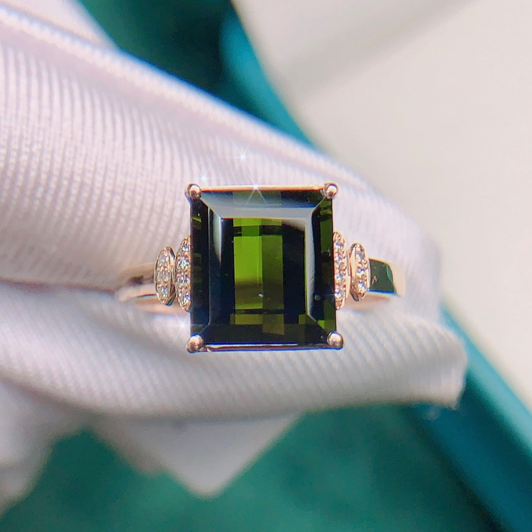 Healing Green Tourmaline Ring - A Must-Have Jewelry for Soothing Souls