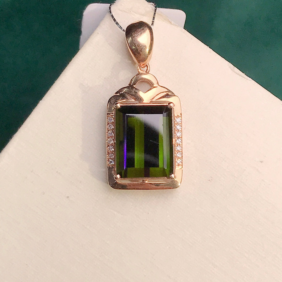 Hochwertiger Bixi-Anhänger aus 18 Karat Gold mit südafrikanischen Diamanten – exquisiter Schmuck