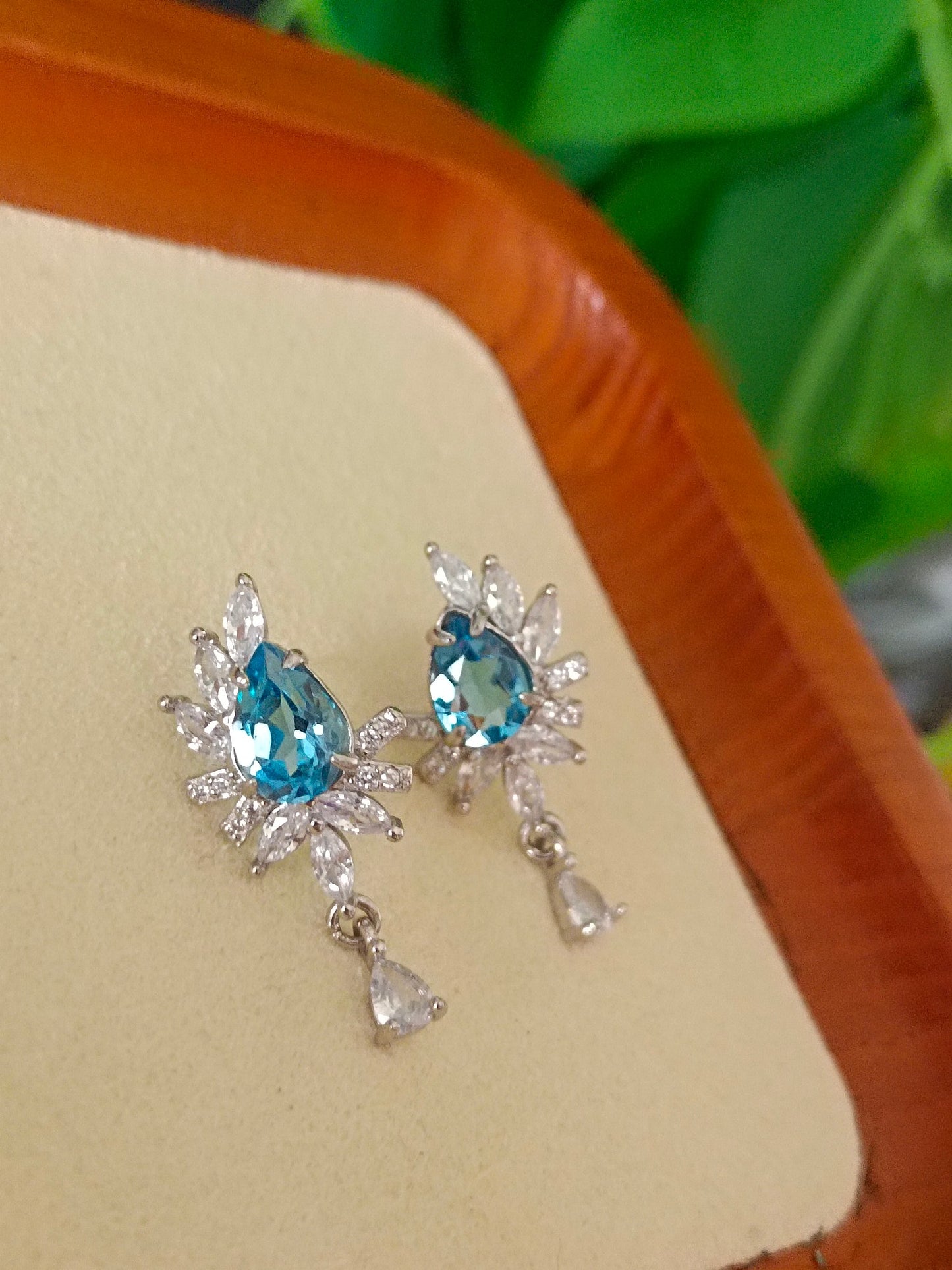 Dazzling London Blue Topaz Earrings - Exquisite Jewelry for Elegant You