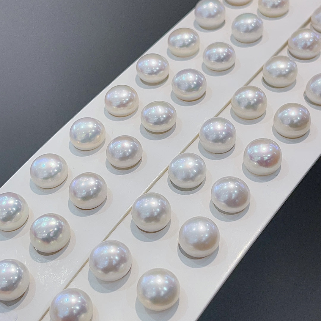 Elegant 11-12mm Freshwater Pearl Stud Earrings in Jewelry Collection