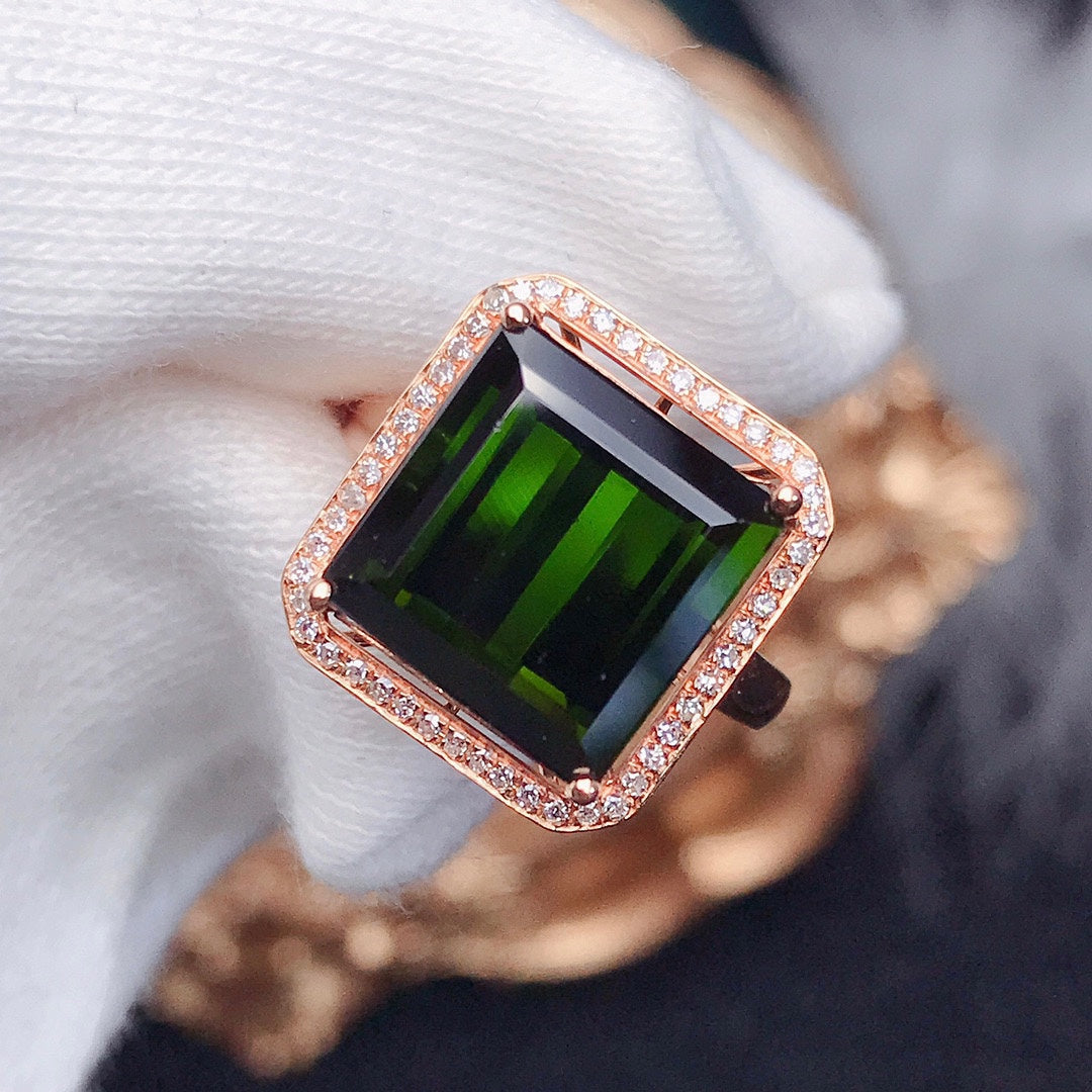 Cincin Turmalin Asli yang Indah - Barang Kemas Mesti Ada