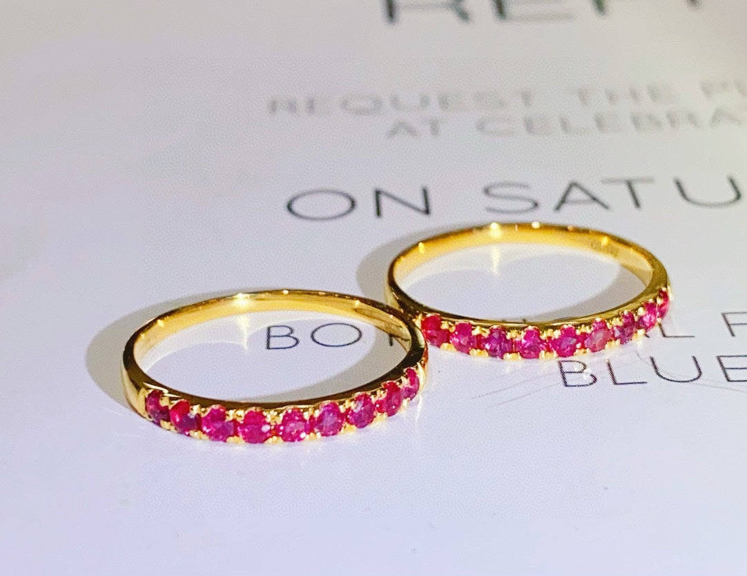 Elegant Natural Ruby Ring - A Must-Have Jewelry Piece