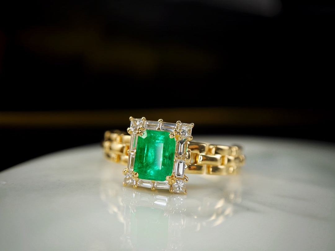 Panjshir-Smaragdring im Vintage-Stil – ein einzigartiges Schmuckstück