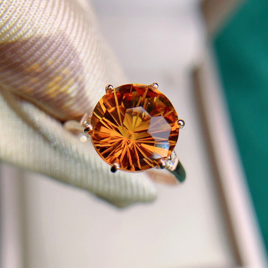 Dazzling Citrine Ring - A Must-Have Jewelry for Prosperity