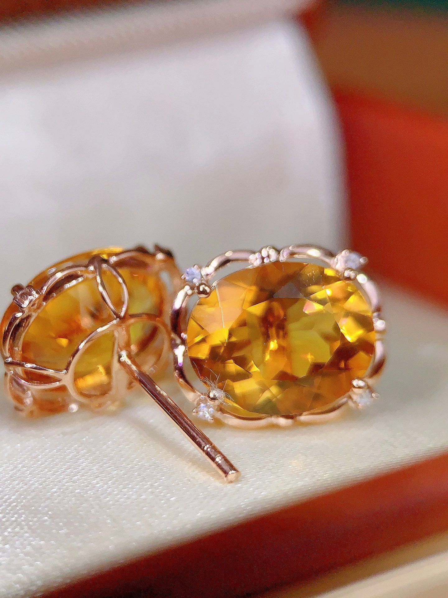 Uusi tulokas: Sunlit Stone, Glow of Prosperity - Citrine korvakorut