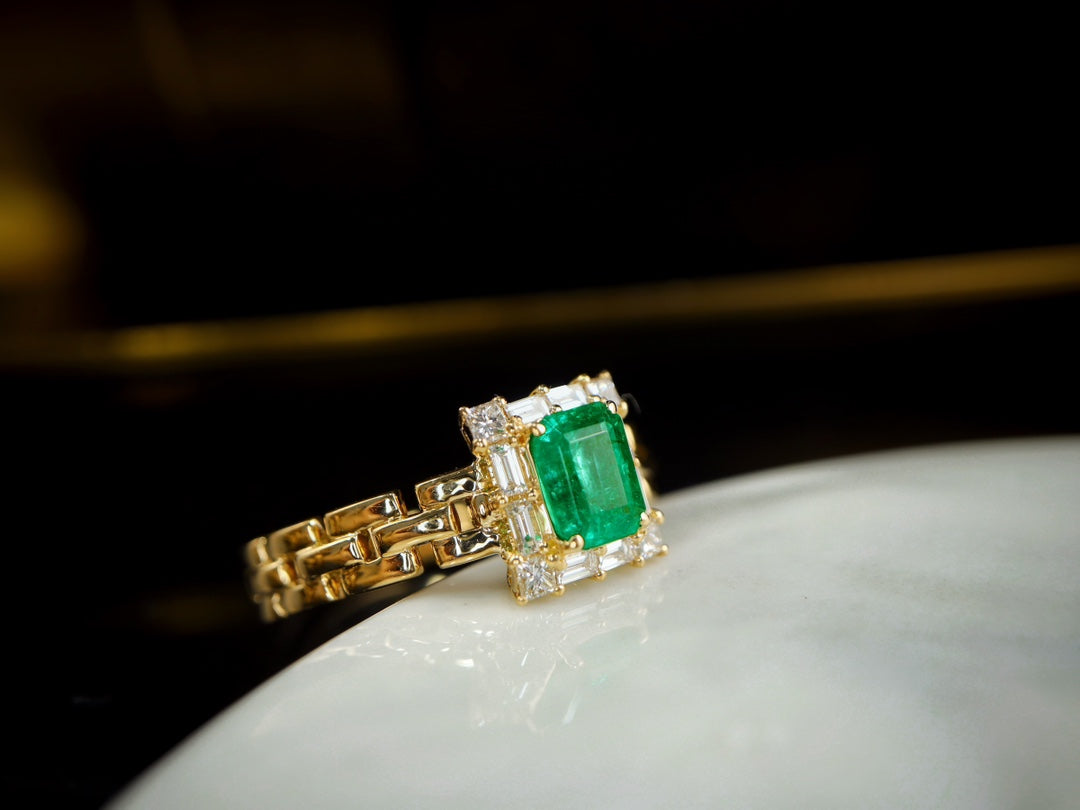 Panjshir-Smaragdring im Vintage-Stil – ein einzigartiges Schmuckstück
