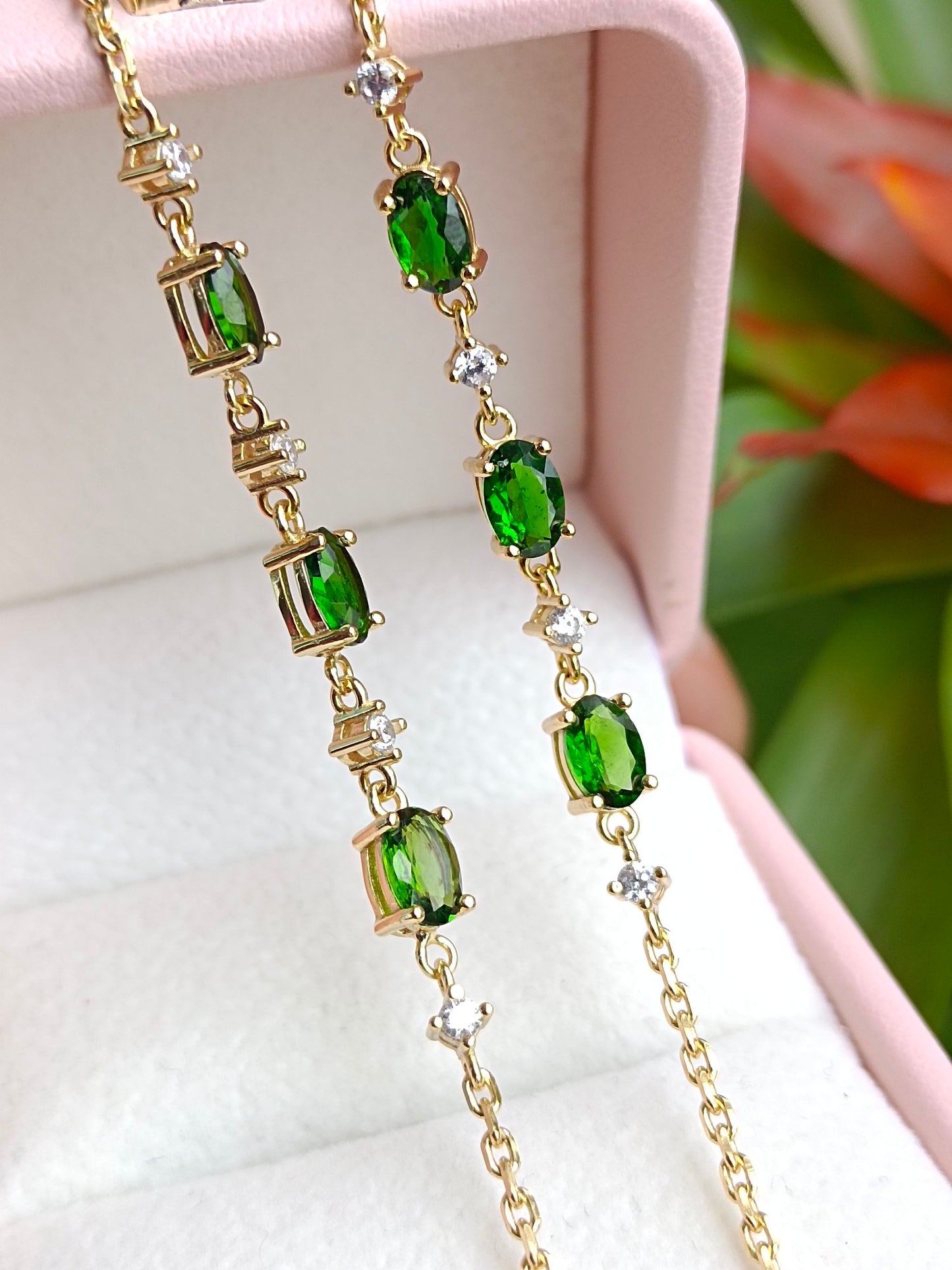 Natural Diopside Jewelry - Vitality Bracelet