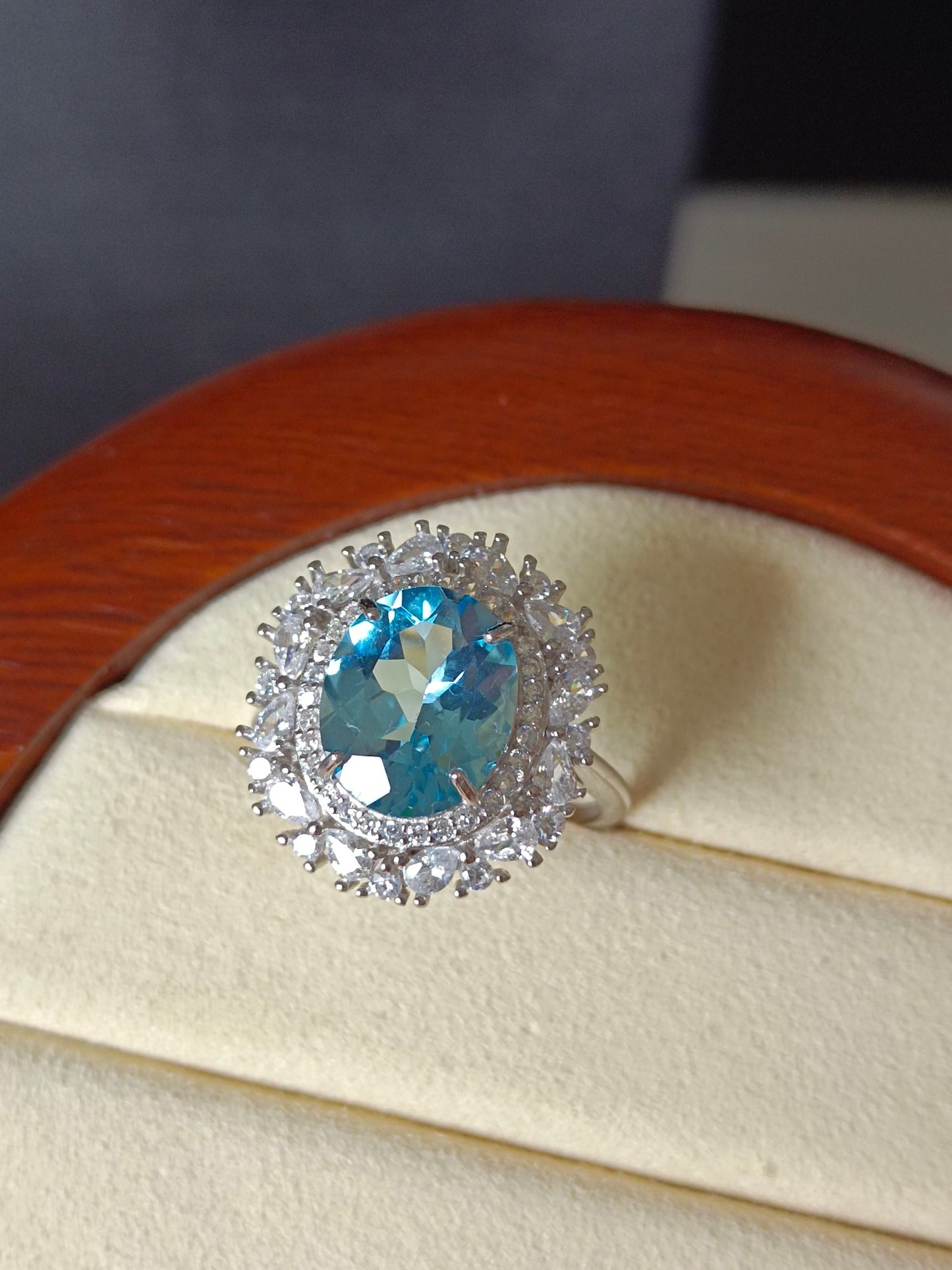 Natural Topaz Ring - A Symbol of Genuine Friendship and Love
