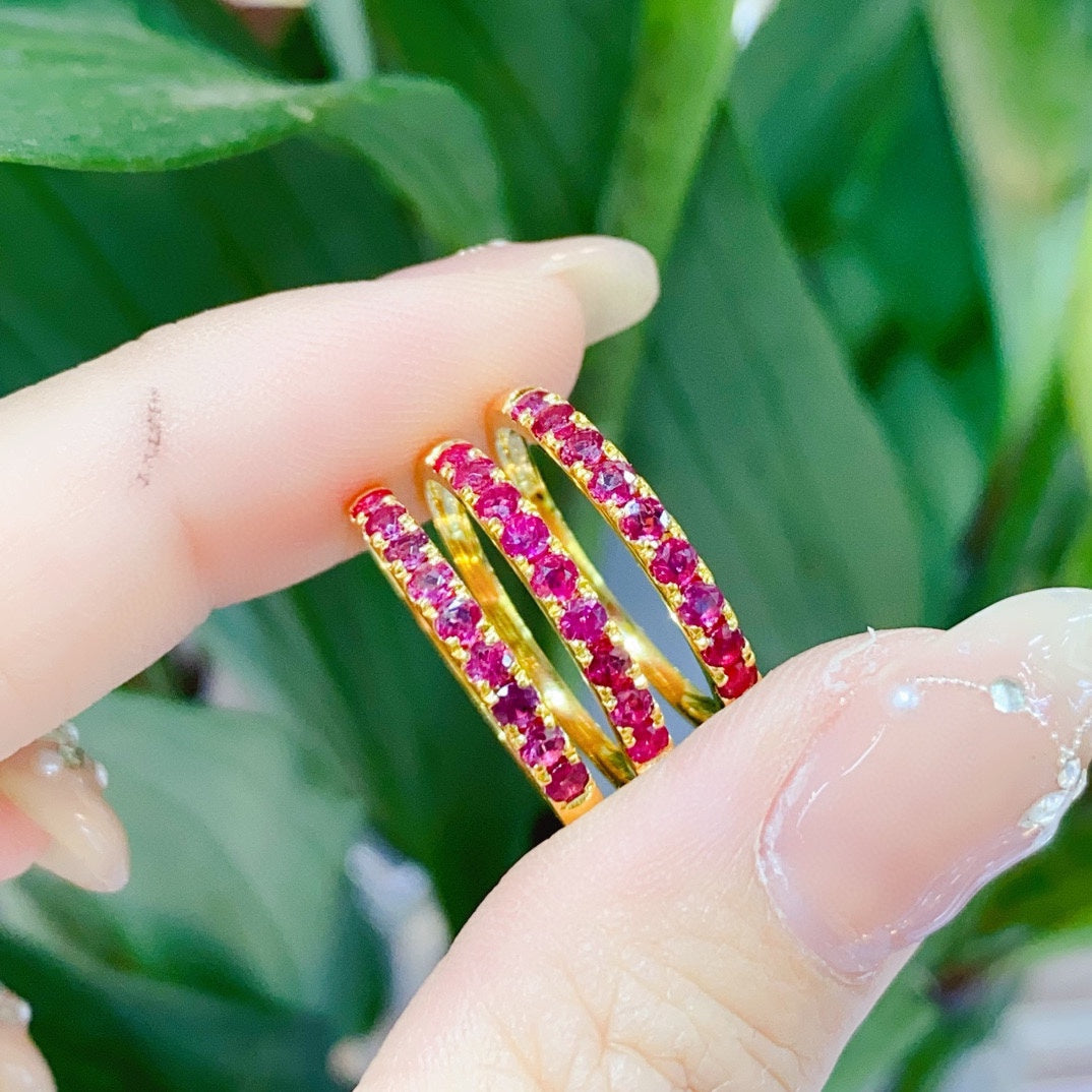 Elegant Natural Ruby Ring - A Must-Have Jewelry Piece