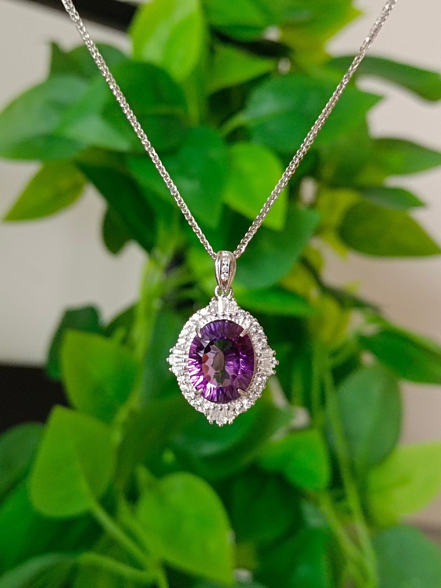Natuurlijke Amethist hanger - Prachtige sieraden voor elegantie en vertrouwen