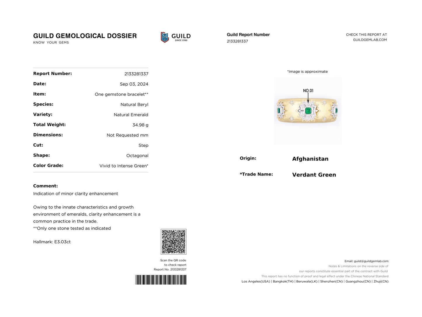 Luxuriöses Smaragd-Armband im Bucheratti-Stil mit breiter Platte – Schmuckstück
