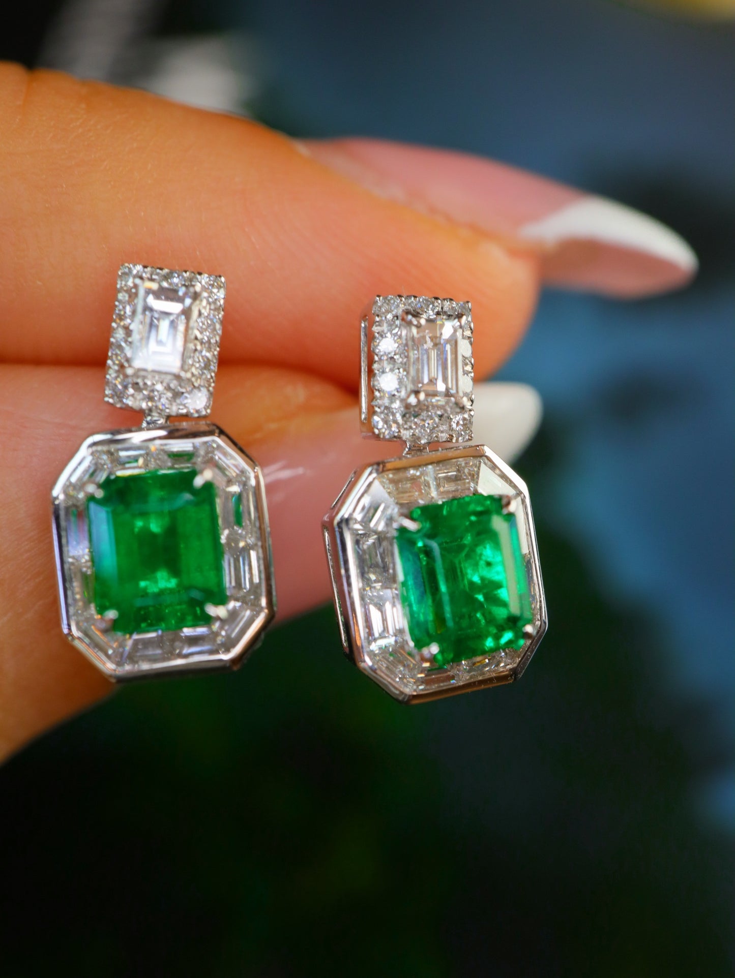 Anting-anting Stud Zamrud - Mesti Ada untuk Gadis Bergaya | Koleksi Barang Kemas
