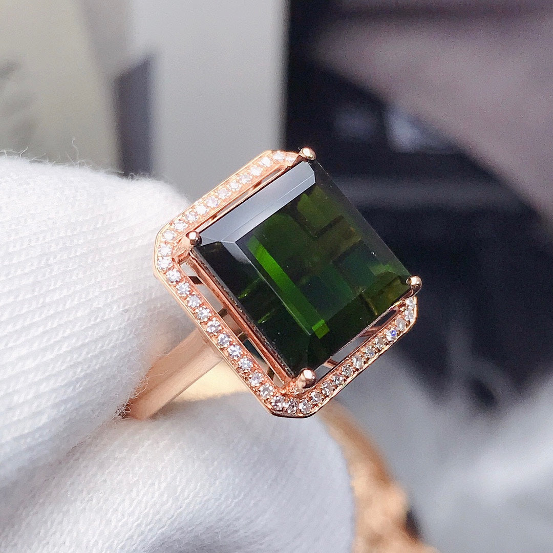 Cincin Turmalin Asli yang Indah - Barang Kemas Mesti Ada