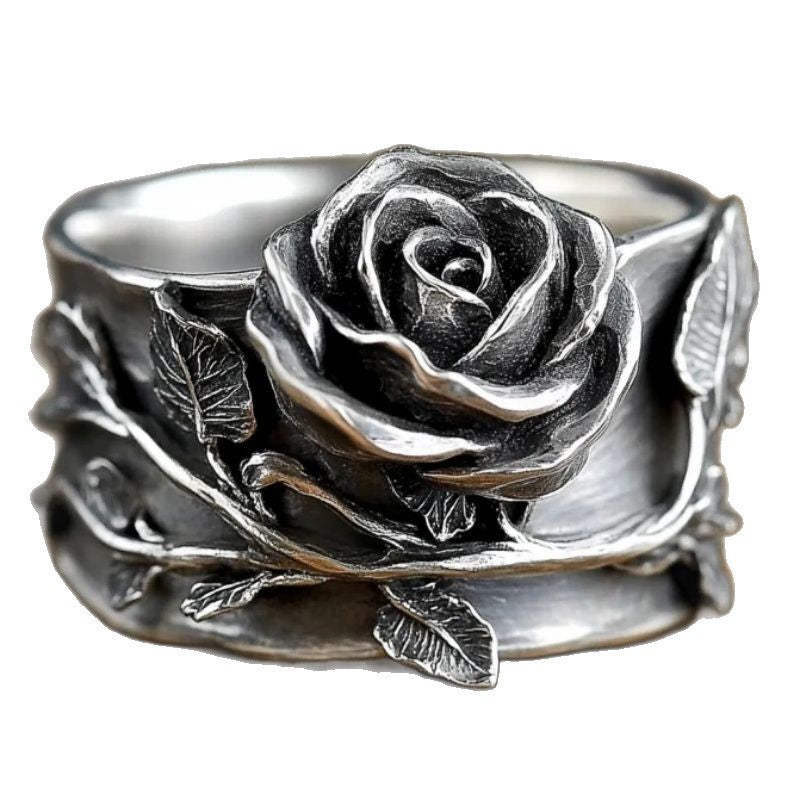 Vintage Rose Exaggerated And Luxurious Ring