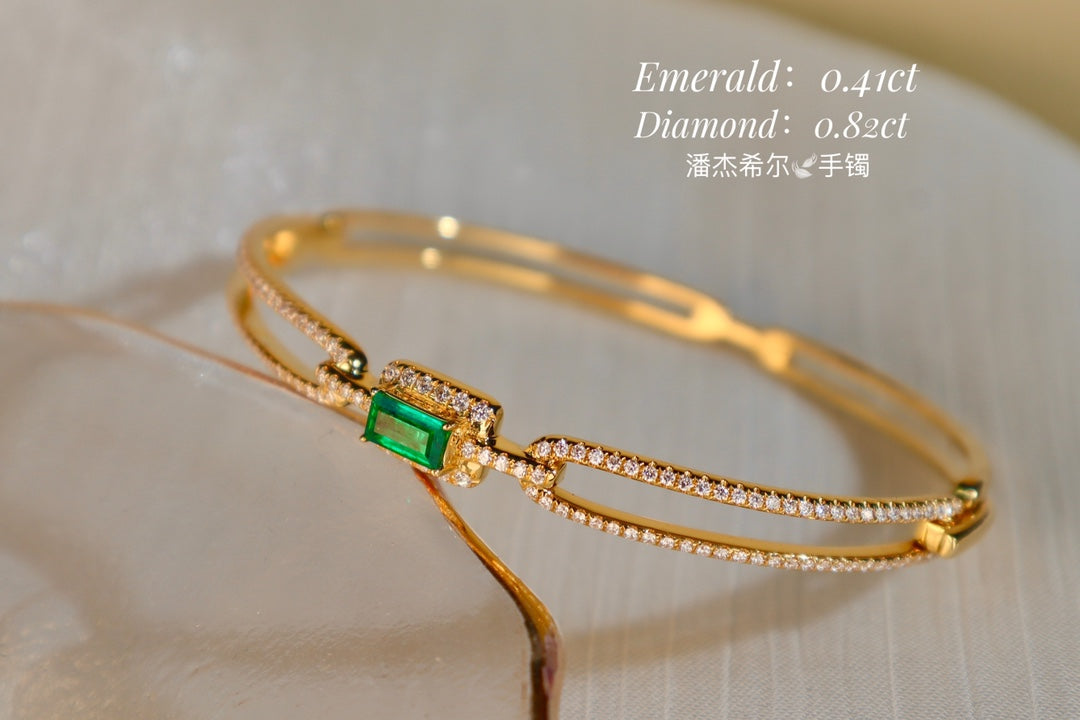 Panjshir Smaragd-Armband – hochwertiger Schmuck für ein stilvolles Statement