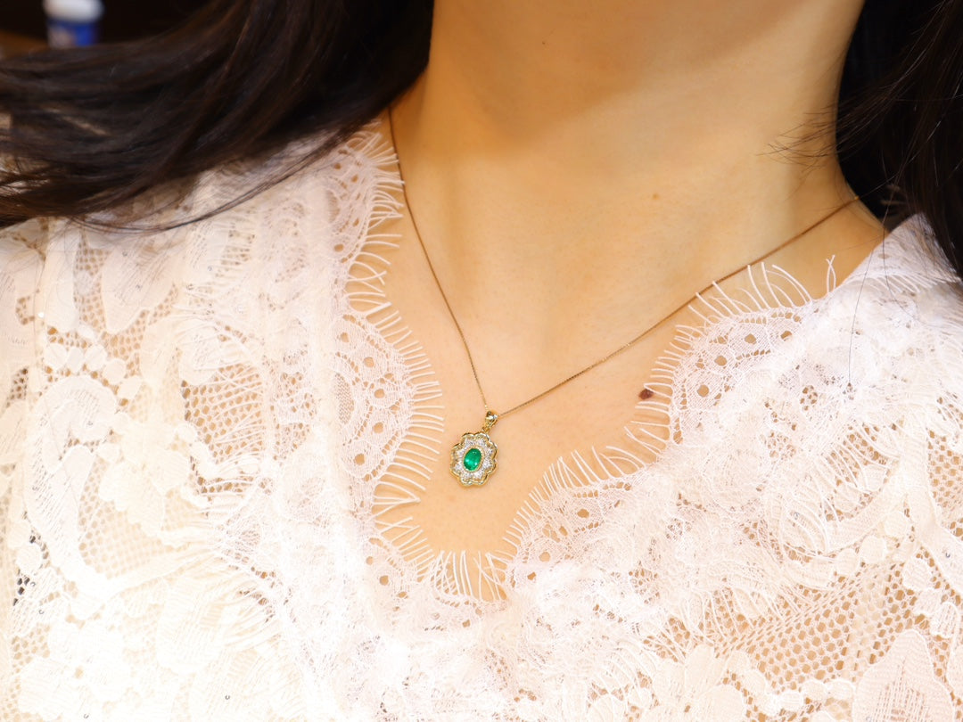 Vintage Panjshir Emerald Pendant Jewelry - A Timeless Treasure