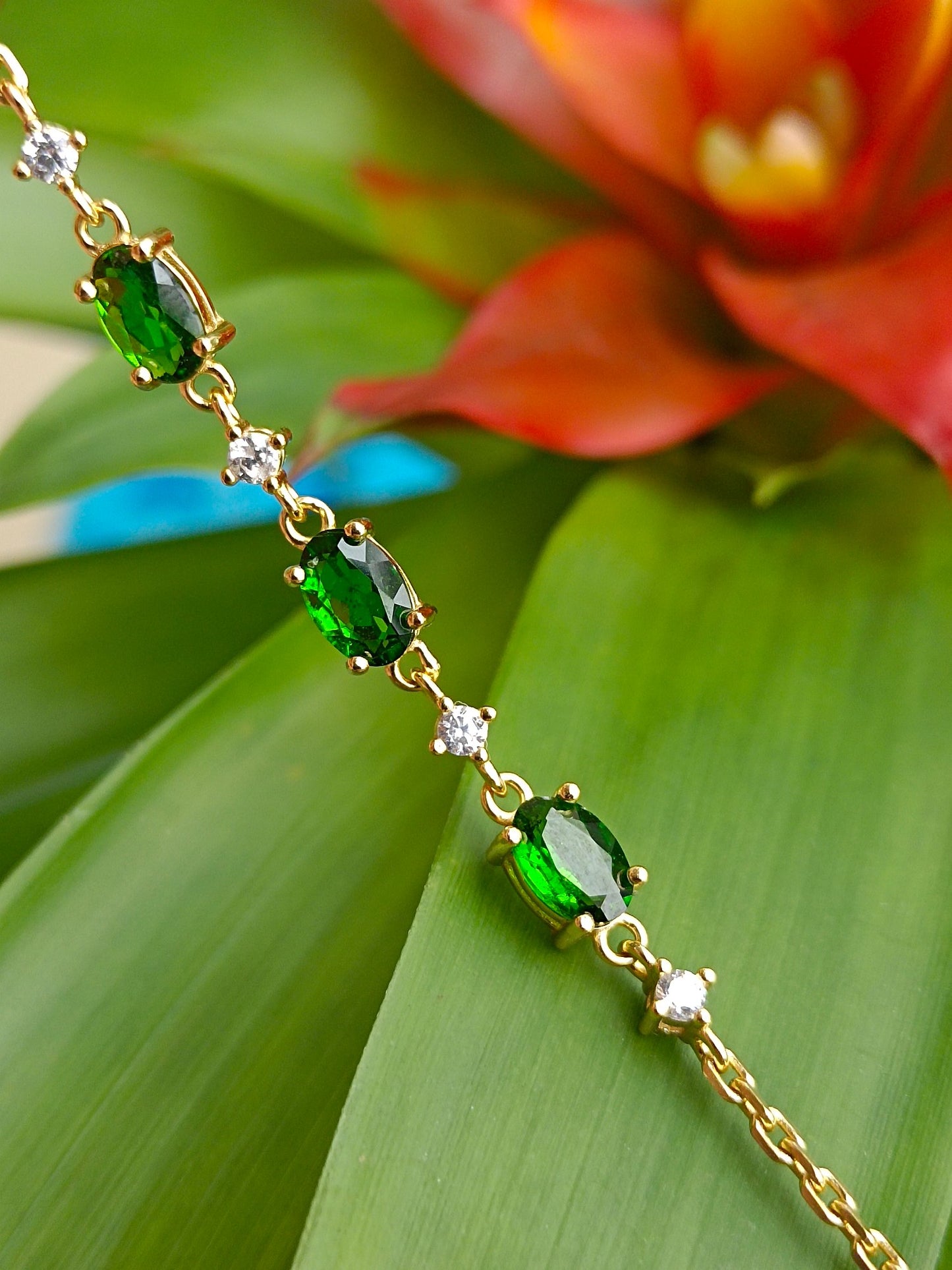 Natural Diopside Jewelry - Vitality Bracelet
