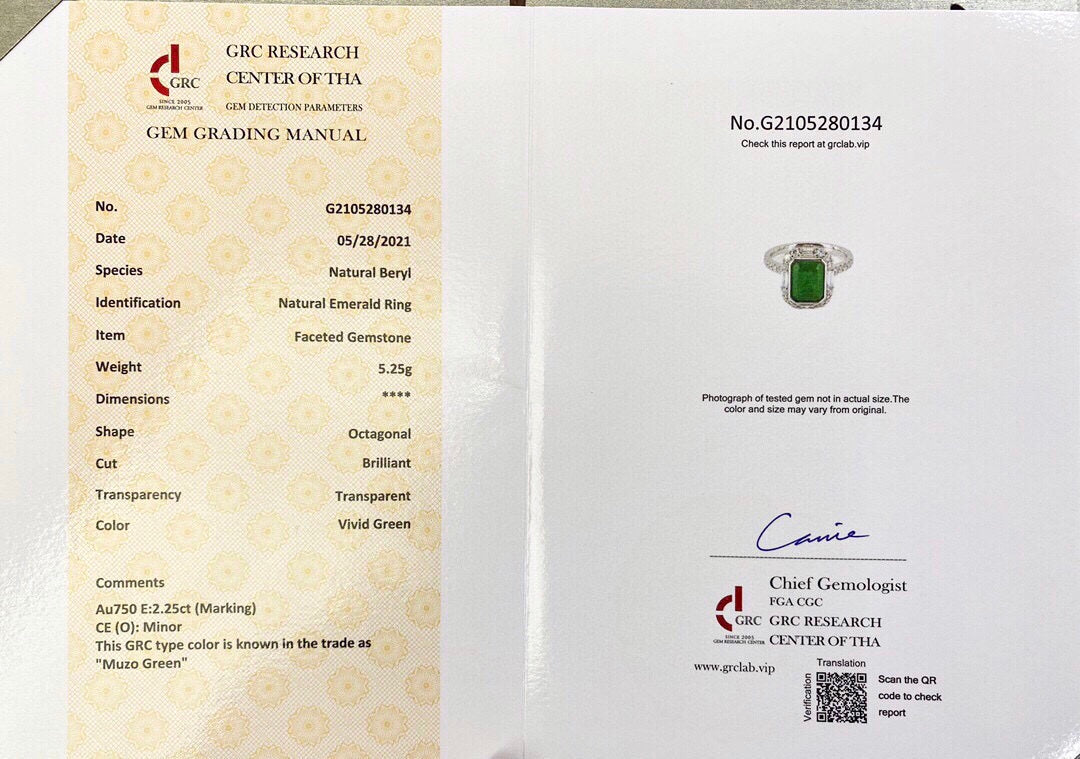 Cincin Zamrud Alami yang Elegan dan Serbaguna - Perhiasan yang Wajib Dimiliki
