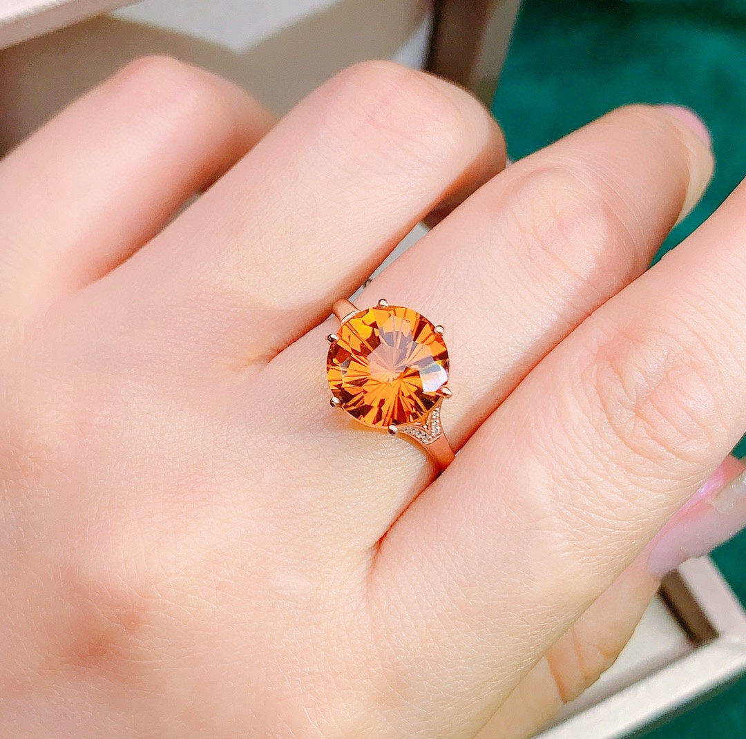 Dazzling Citrine Ring - A Must-Have Jewelry for Prosperity