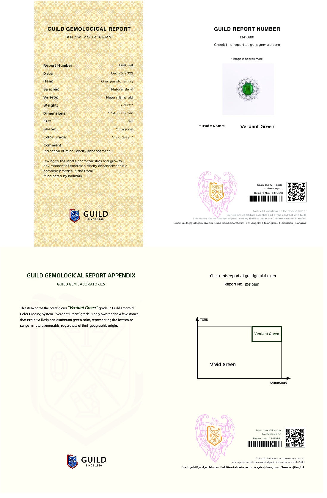 Bijuterii cu smarald Marvel: inel verde viu de 3,71 ct cu certificat de breaslă