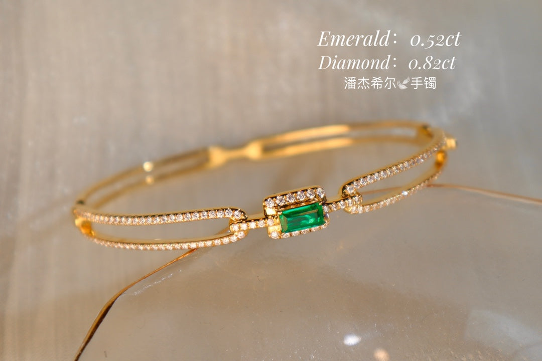 Panjshir Smaragd-Armband – hochwertiger Schmuck für ein stilvolles Statement