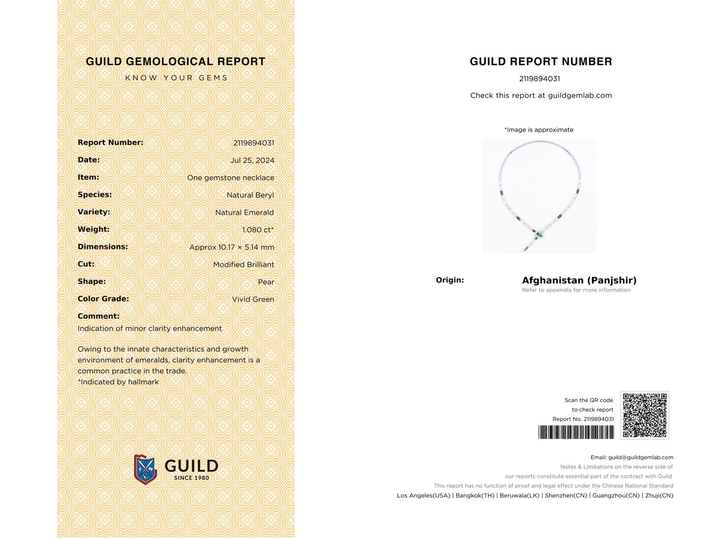 Serpantin Tasarımlı Zümrüt Kolye - Birinci Sınıf Mücevher Parçası