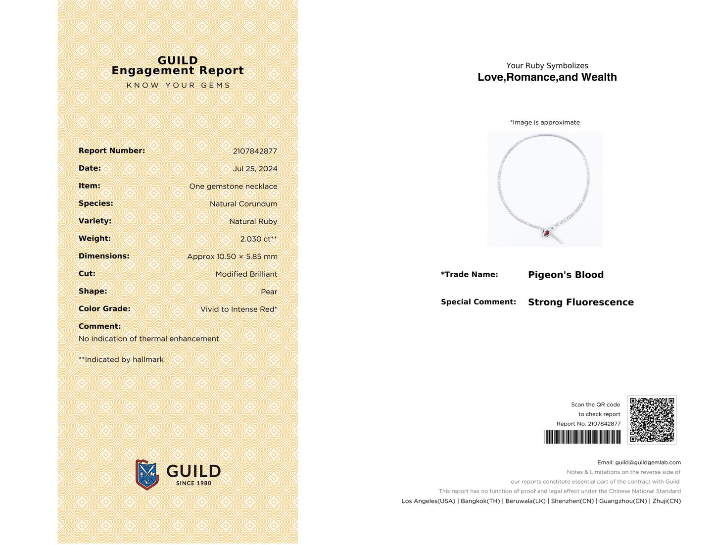 Collana con rubini dal design serpentino - Collezione di gioielli premium