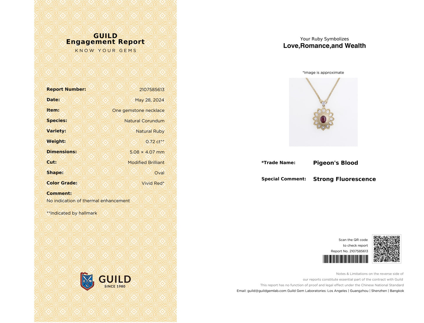Koleksi Perhiasan Keanggunan Italia: Kalung Emas Kerajinan yang terinspirasi Buccellati dengan Liontin Ruby dan Zamrud