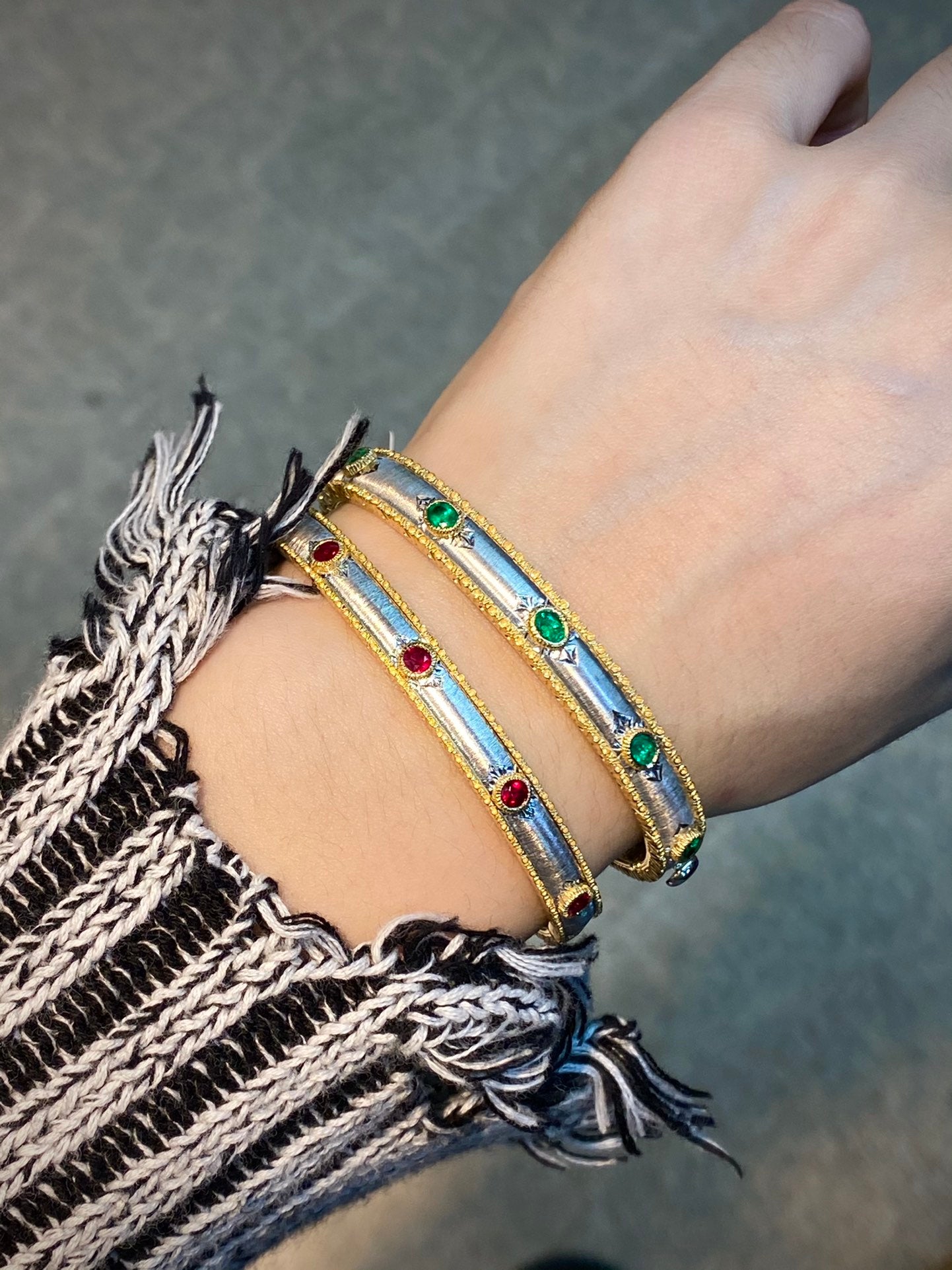 {Armband im Buccellati-Stil: Ein jahrhundertealter Klassiker, jeder Blick ist erstaunlich}