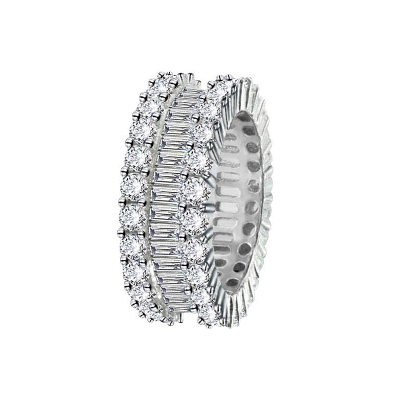 Wheel Of Ladies' Ring Inlaid With Stones