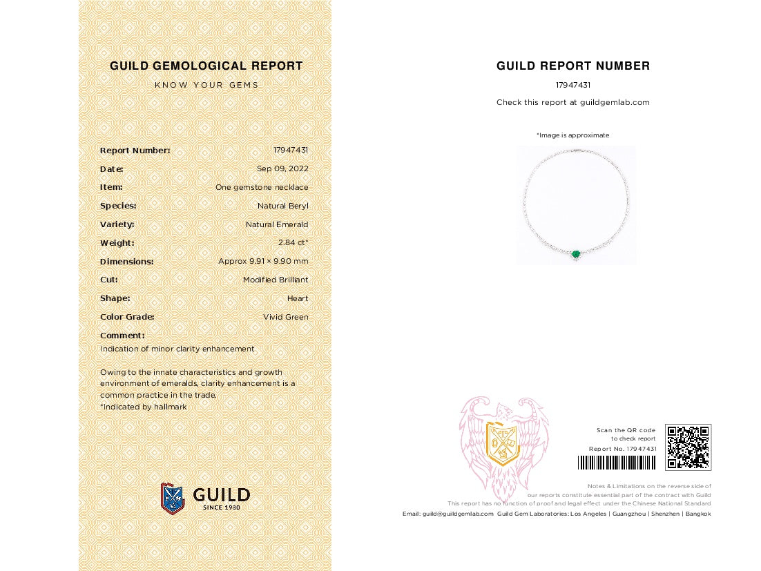 Emerald Diamond Choker: Premium anpassat smycke