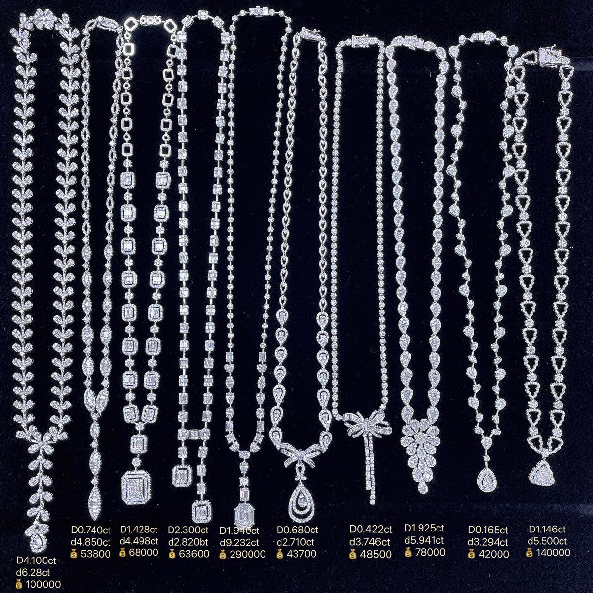 Diamond Pendant Set Collection - Exquisite Jewelry for Every Occasion - White Diamond Necklace