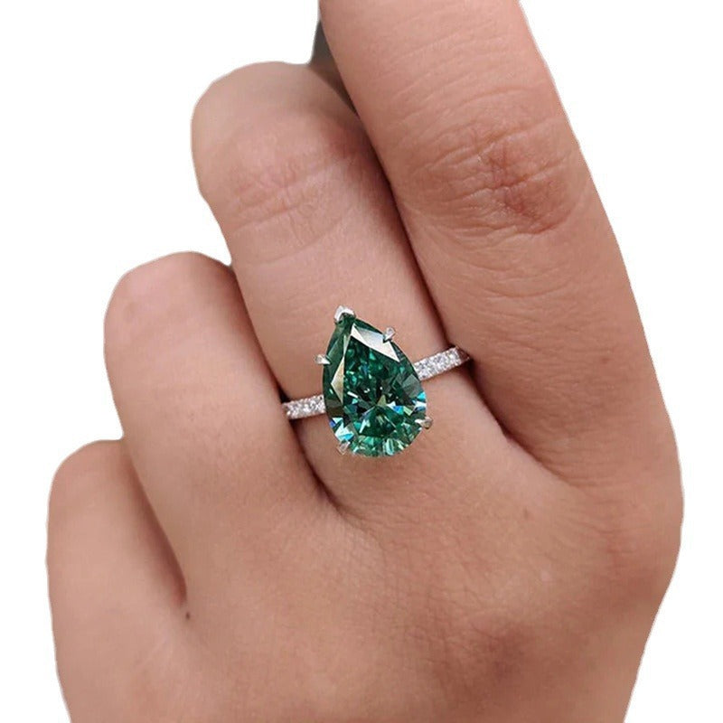 Super Exquisite Teardrop-shaped New Ring
