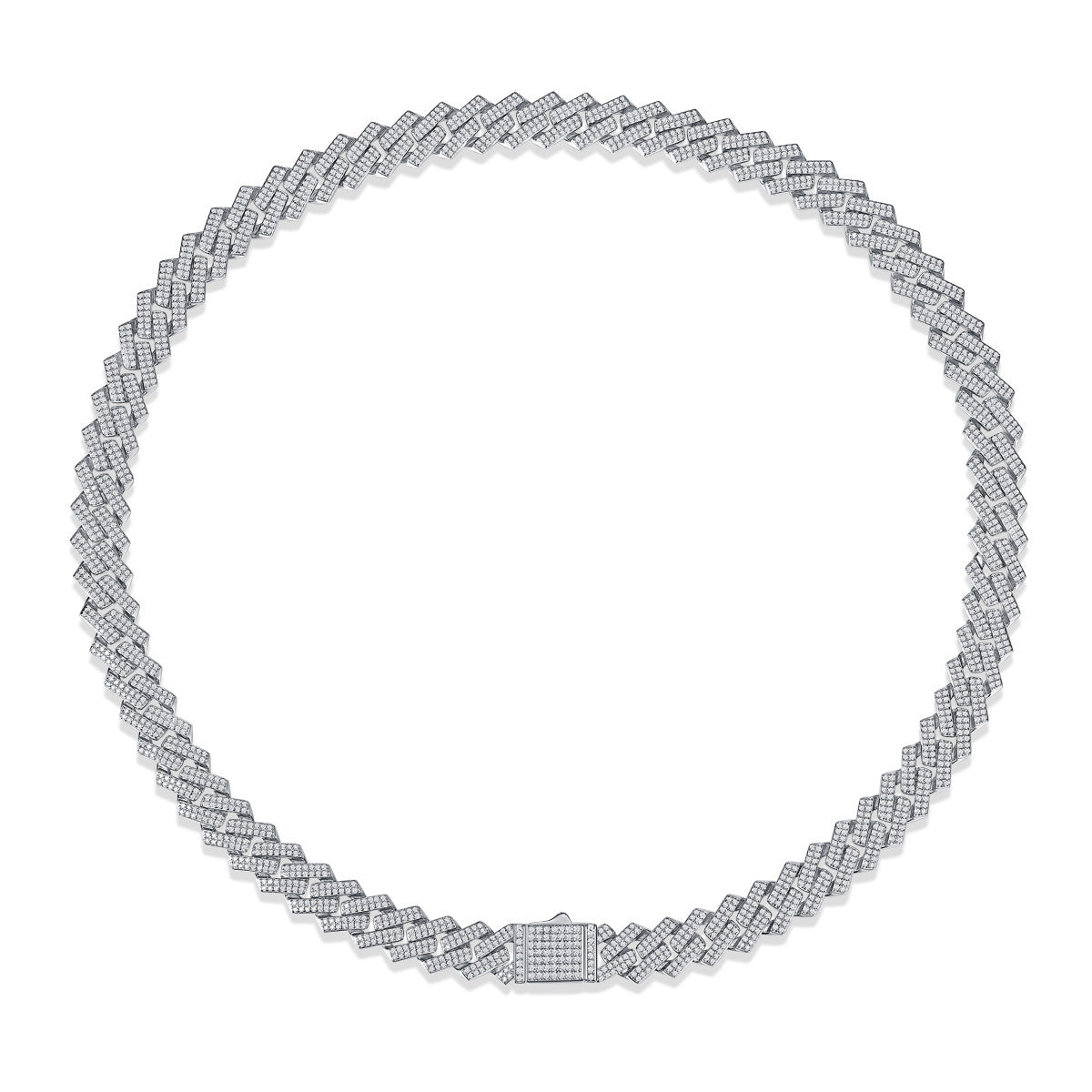 S925 Silver Challenge Necklace For Men