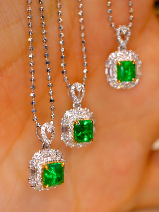 Joyería con colgante de esmeralda de Panjshir: una joya brillante para el coleccionista exigente