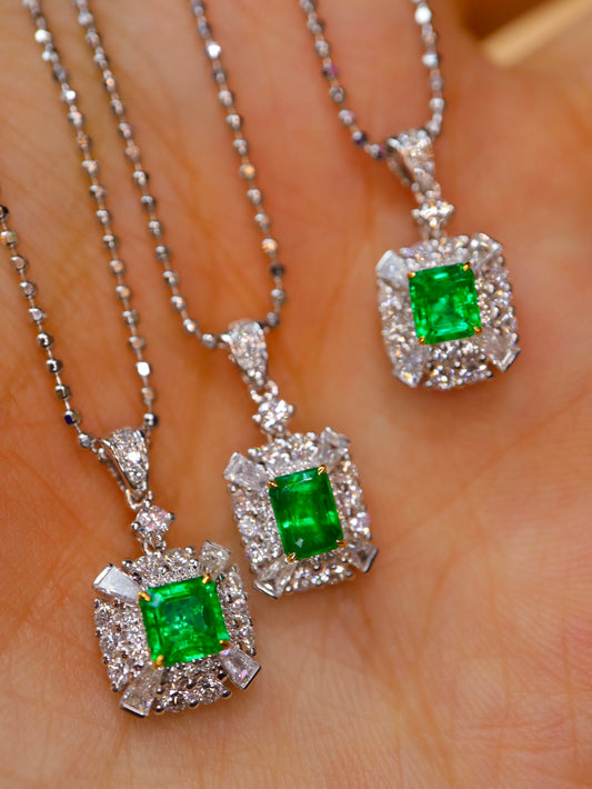 Joyería con colgante de esmeralda Panjshir: ¡una gema brillante a la que no puedes resistir!
