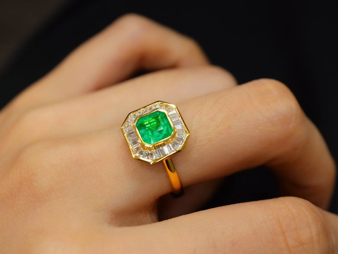 Panjshir-Smaragdring – modischer High-End-Schmuck