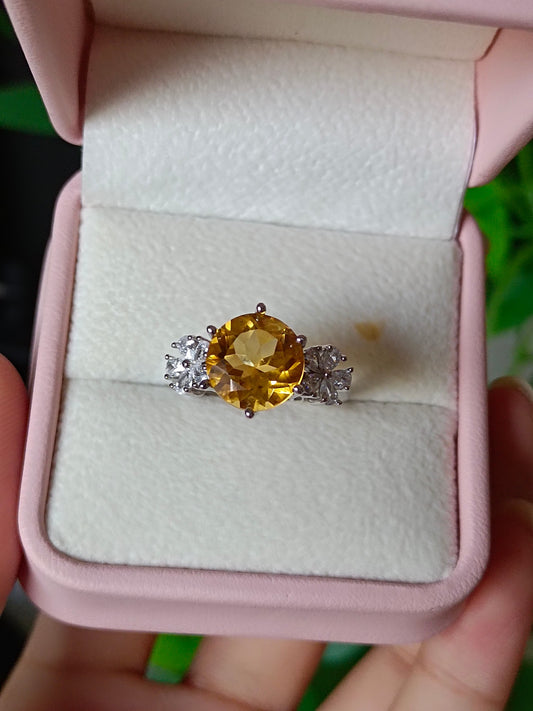 Bague luxueuse en améthyste naturelle - Bijoux raffinés pour l'élégance