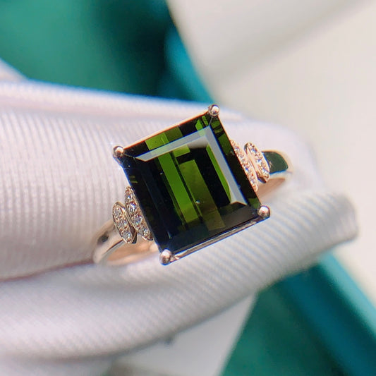 Healing Green Tourmaline Ring - A Must-Have Jewelry for Soothing Souls