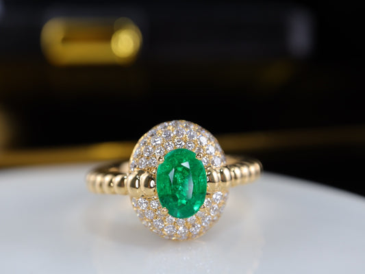 Vintage Panjshir Smaragdring – Premium-Schmuckkollektion
