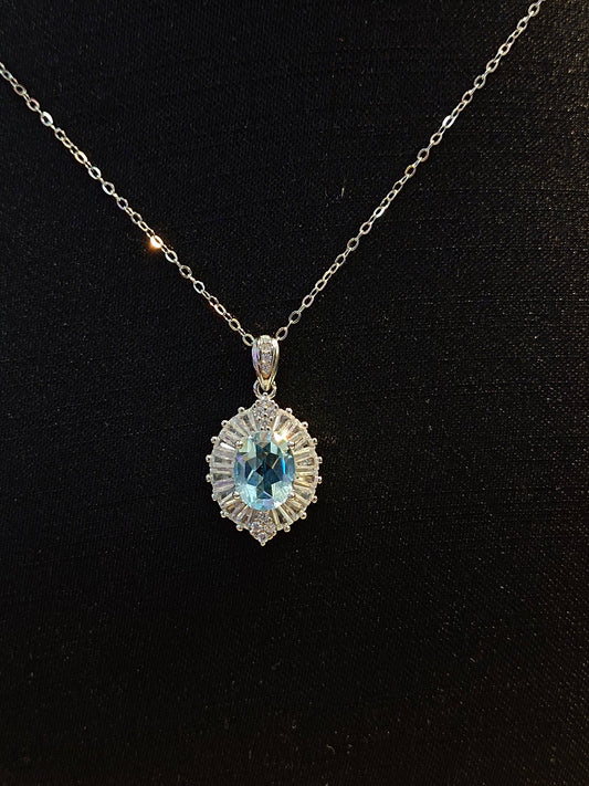 Naturlig Topaz-anheng - Elegante og subtile smykker for daglig bruk