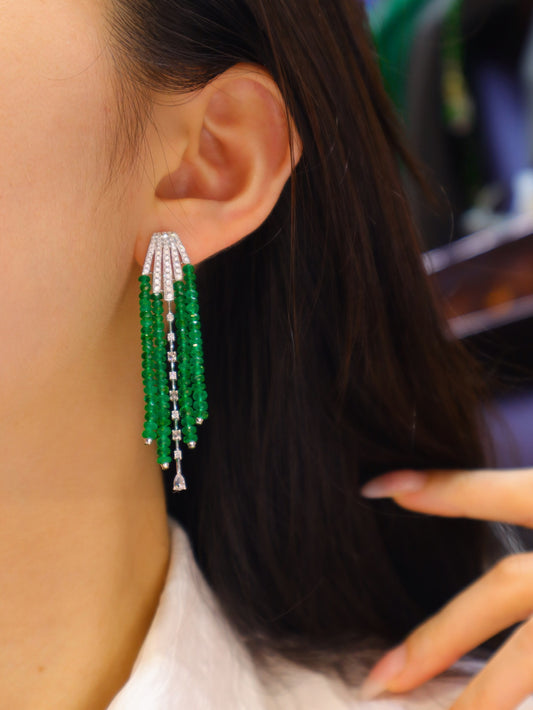 Emerald Green Earrings: Enchanting Jewelry for a Captivating Look