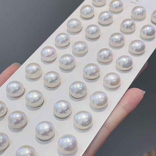 Elegant 11-12mm Freshwater Pearl Stud Earrings in Jewelry Collection