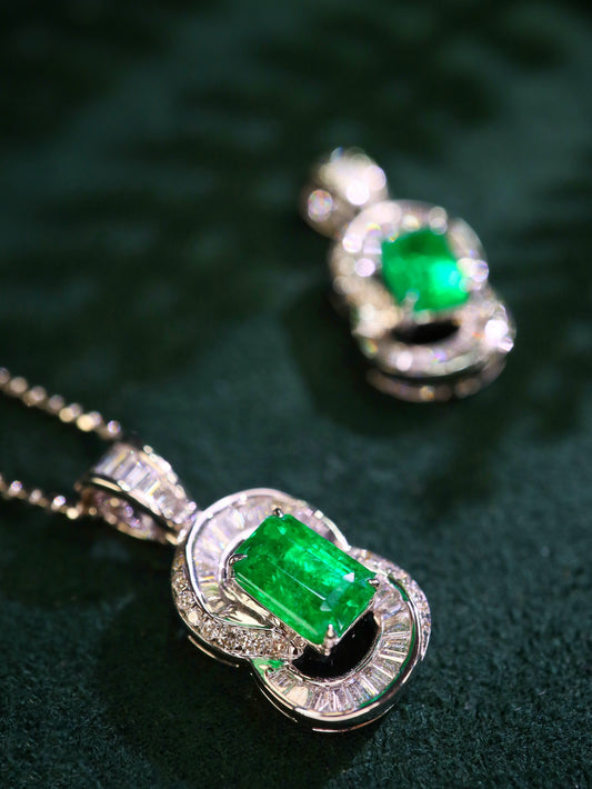 Colgante de esmeralda Panjshir: una maravilla de joyería