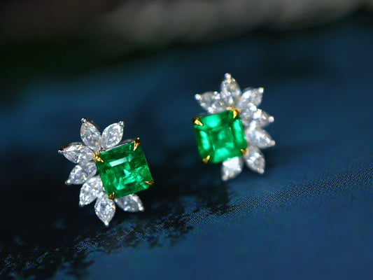 High-Quality Panjshir Emerald Earrings - A Must-Have Jewelry Piece