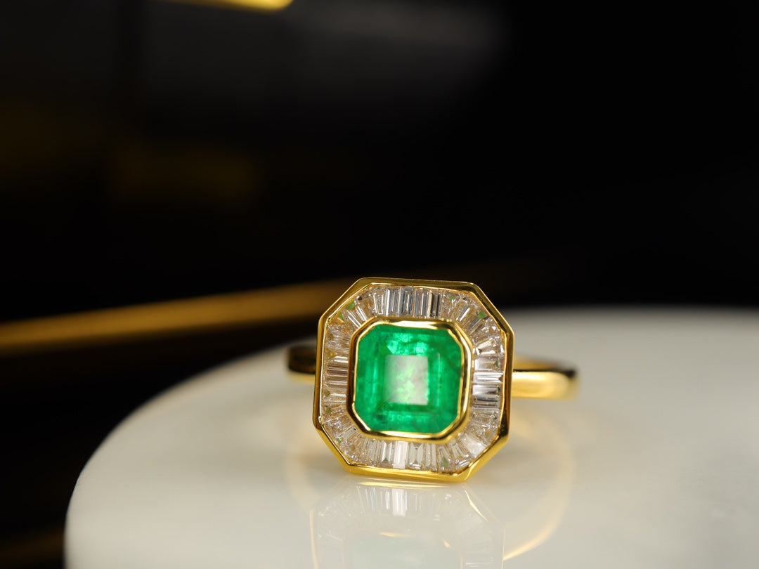 Panjshir-Smaragdring – modischer High-End-Schmuck